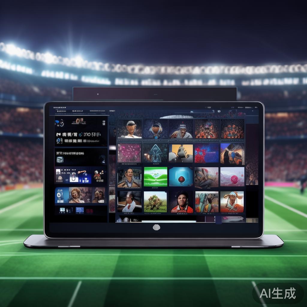 随着体育赛事日益丰富，越来越多的观众选择通过网络直