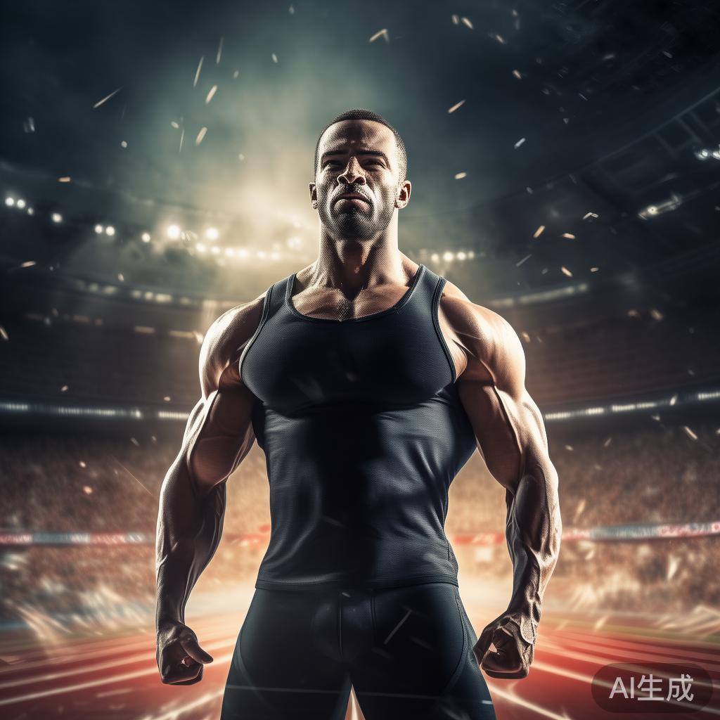约翰逊不仅在竞技场上展现了令人惊叹的运动能力，更以